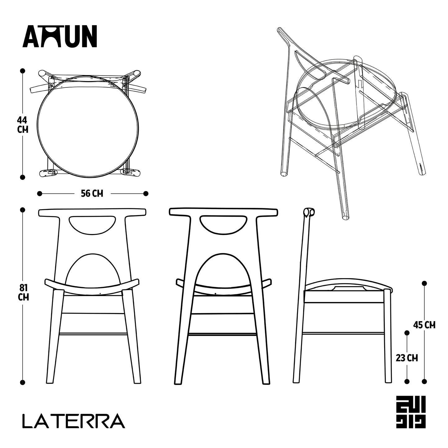 The Amun Signature Dining Set