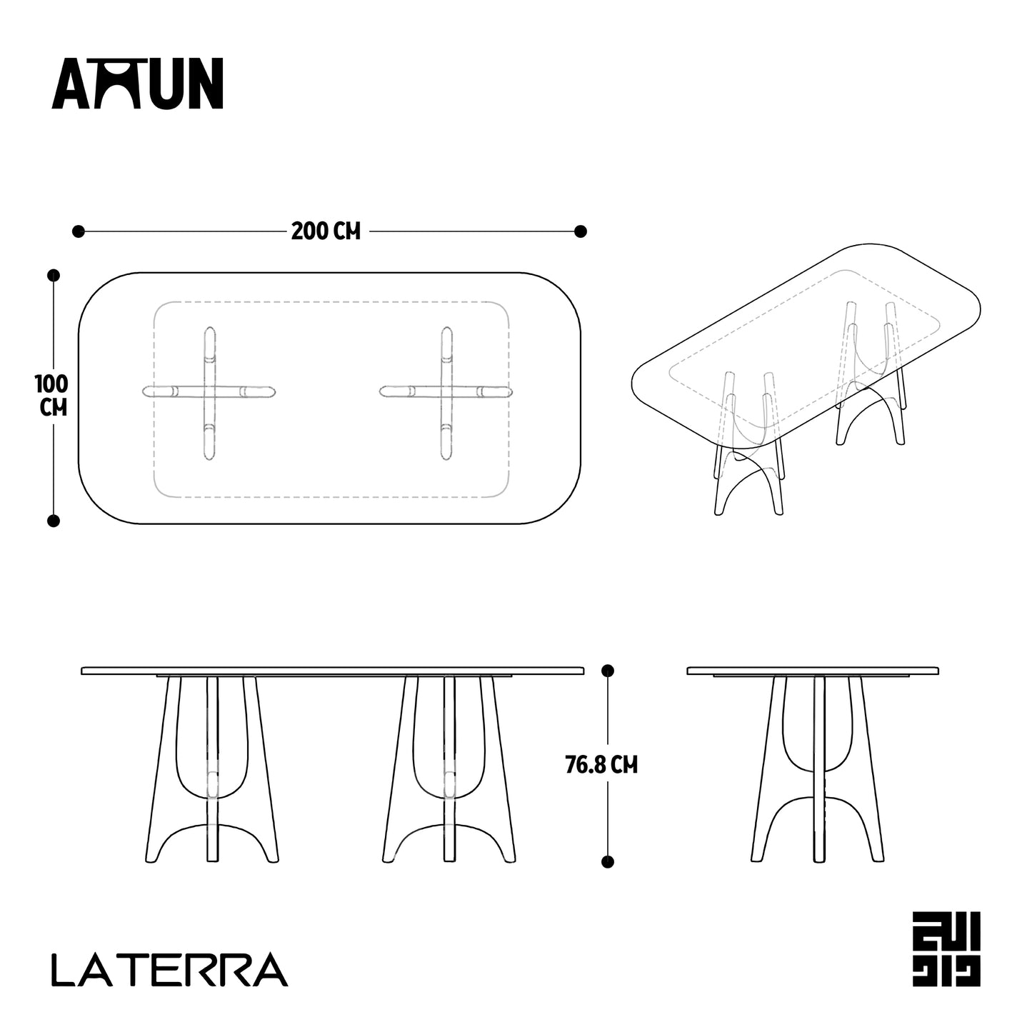 The Amun Signature Dining Set